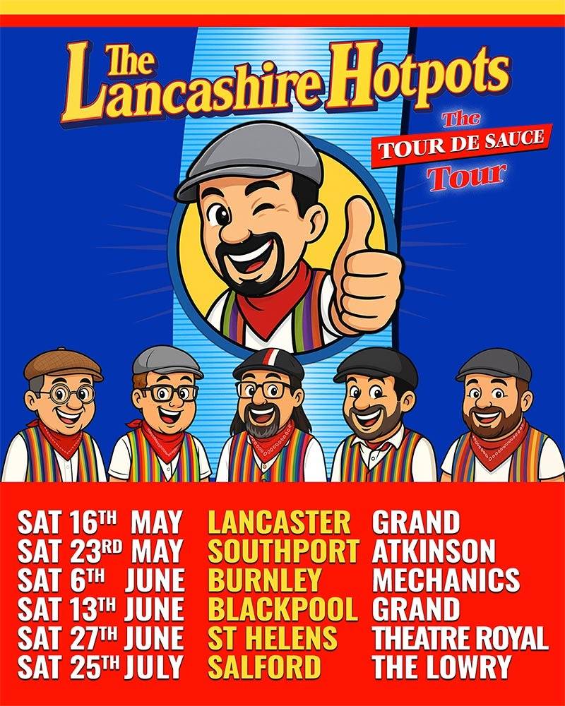 The Lancashire Hotpots Tour De Sauce promotional image